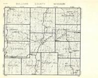 Sullivan County, Liberty, Clay, Jackson, Buchanan, bowman, Taylor, Ducan, Pleasant Hill, Morris, Missouri State Atlas 1940c